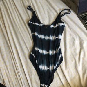 Tye dye body suit